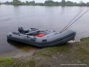 Продаю лодку ПВХ с мотором #222587