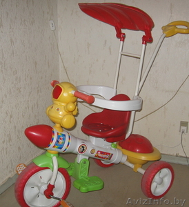 велосипед детский с ручкой упраиления #217455