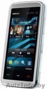 nokia 5530бело-голубой(в коробке)в хорошем состянии #220651