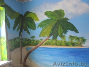 Декоративная роспись стен #227001