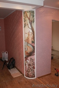 роспись стен,  картины на шелке,  графика,  акварель. Под заказ #218007