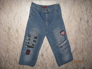 Шорты джинсовые (а кому и брижди) для мальчика-подростка #239198