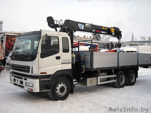 Автоманипулятор тросовый,  22 метра,  борт 7м. новый в МО (2011 г, в, ) #219367