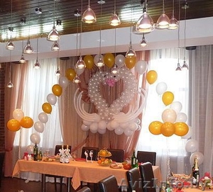 ОФОРМЛЕНИЕ ТОРЖЕСТВ ВОЗДУШНЫМИ ШАРАМИ,  ДРАПИРОВКА ТКАНЬЮ. ЖЛОБИН! #185531