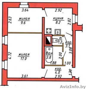 2-я квартира в центре г. Орша #234883