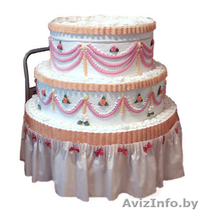 Подарок на ДР, свадьбу, юбилей!Мега торт с сюрпризом! #227327