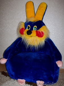 Игрушка кресло-заяц мягкая #216877