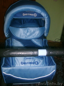 продам коляску-lджип синего цвета немного б\у,  в отличном состоянии #248978