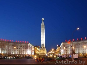 Сдаю двухком. квартиру на пл. Победы в Минске(50$ в сутки,  круглосуточно! ) #252487