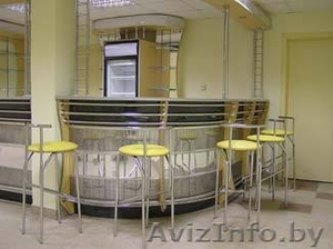 Торговая мебель и оборудование для магазинов,  кафе,  баров,  ресторанов #256304