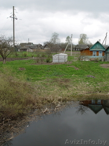 Дом на берегу речки. Полоцкий район,  д. Гомель. #251002