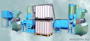 Линия очистки и мойки ПЭТ-бутылок мощностью 250 кг в час ПЭТ-250 #279104