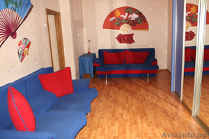 Большая квартира на 6-7 человек в центре Минска, дом на кругу пл.Победы.Wi-Fi. #269298