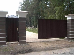 Ворота откатные с автоматикой NICE ROBUS #281421