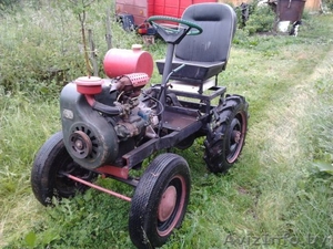 самодельный малогабаритный трактор #298646