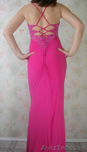 Платье розовое вечернее #305247
