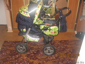 Коляска джип-трансформер + матрасик  #335715