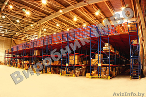 Стеллаж складской мезонинный от производителя #334632