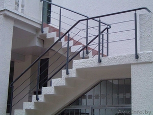 ОГРАЖДЕНИЯ ЛЕСТНИЦ, ПАНДУСОВ, БАЛКОНОВ.ПОРУЧНИ ПРИСТЕННЫЕ ( НЕРЖАВЕЙКА,  ПОЛИМЕР). #322006