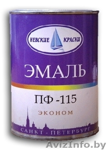 Эмаль алкидная для наружной и внутренней окраски ПФ-115 НЕВСКИЕ КРАСКИ по низким #315323