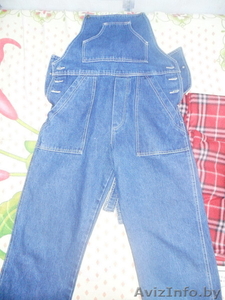 Продам джинсовый комбинезон для беременных #311541