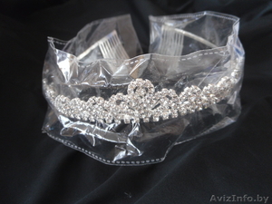 Диадема для свадебной прически #337958