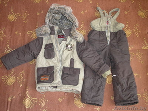 зимний комбинезон KIKO б/у на мальчика 104 см #354400