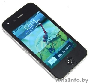 Apple iPhone 4g китай купить в Минске 2sim(2сим), обзор,  гарантия,  доставка #354198