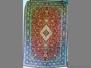 Персидский шелковый ковер #356690