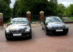Аренда / прокат - BMW / БМВ 5 E60 (2008г.рестайл) Свадебный кортеж,  встречи и тд #359199