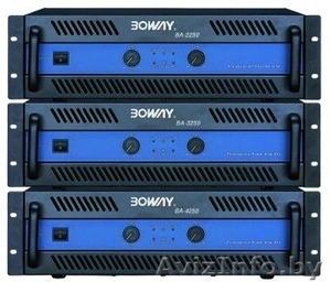 Колонки Boway BW4115 (300W 8Om) + Усилитель Boway BA2250 (2 x280W) б/у #362997