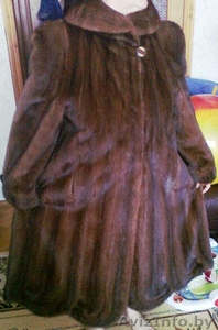 Суцельная норковая шуба! #363583