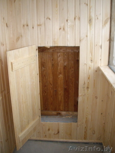 Обшивка балконов,  лоджий вагонкой. #362414