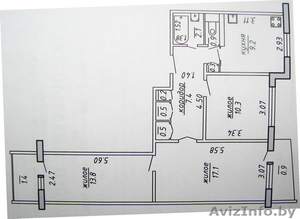 3-х комнатная квартира в Новополоцке #297141