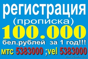 Окажу помощь в регистрации граждан РБ и СНГ #350095