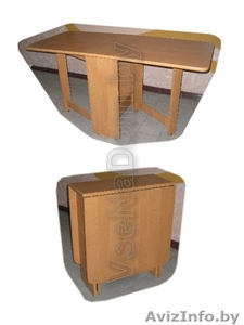 Представлен выбор столов обеденных,  журнальных и столов-книг #362679