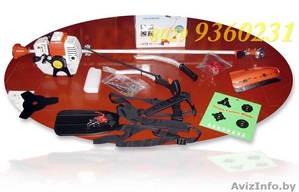 Бензиновый триммер (бензокоса,  мотокоса) UNISTAR 3.5 kWt. Гарантия,  доставка #354857