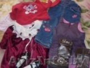 Одежда и обувь для девочки от 76 см (1.5 года)до 100 см (3 года),  бу,  дешево #394753