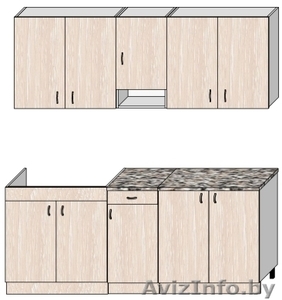 Кухни эконом класса от компании Хаус Стайл #390624
