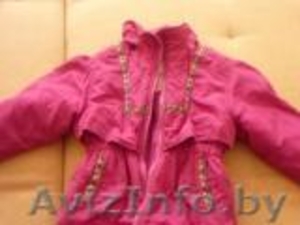 Куртка для девочки осенняя,  на 4 года,  б/у. #387455