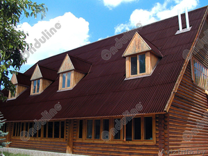 Ондулин красный 0, 95*2, 0м  #374803