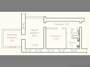 Трехкомнатная квартира в Слониме - ТОРГ!!! #417708