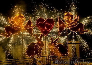 Продажа фейерверков,  организация пиротехнического шоу #405425