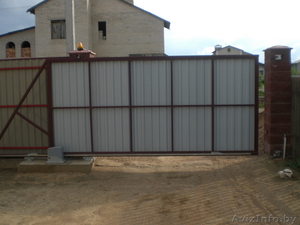 ВОРОТА (откатные, секционные) РОЛЛЕТЫ   #408489