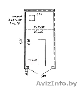 Продается гараж по ул.Халтурина 62 ГСК Гигант #415772