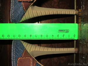 джинсовые туфельки р-р 35 #402454