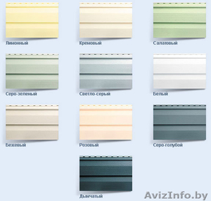 Сайдинг наружний-широчайший выбор цветов! #107205