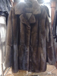 норковая шубка короткая #414890