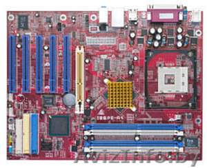 Материнская плата Biostar I86PE-A4 Soc-478 i865PE+ICH5 ATX SATA AC'97 6ch +LAN U #451169