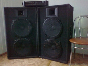 Продам Комплект: 2 Колонки Усилитель Коммутация СРОЧНО (торг) #474116